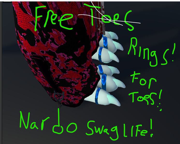 Nines Nardo Toe Ravers - 9z Toggle Hell