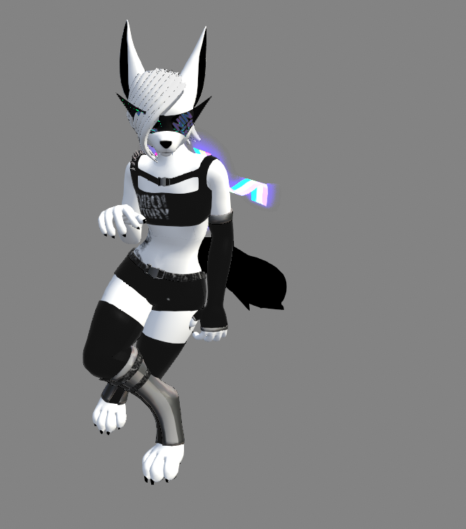 Free VRCFury Hair - Caustic (Loyalty)