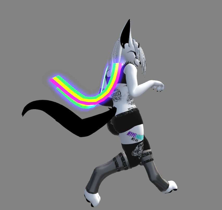 Free VRCFury Hair - Caustic (Loyalty)