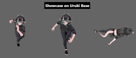 Uma Running Animation