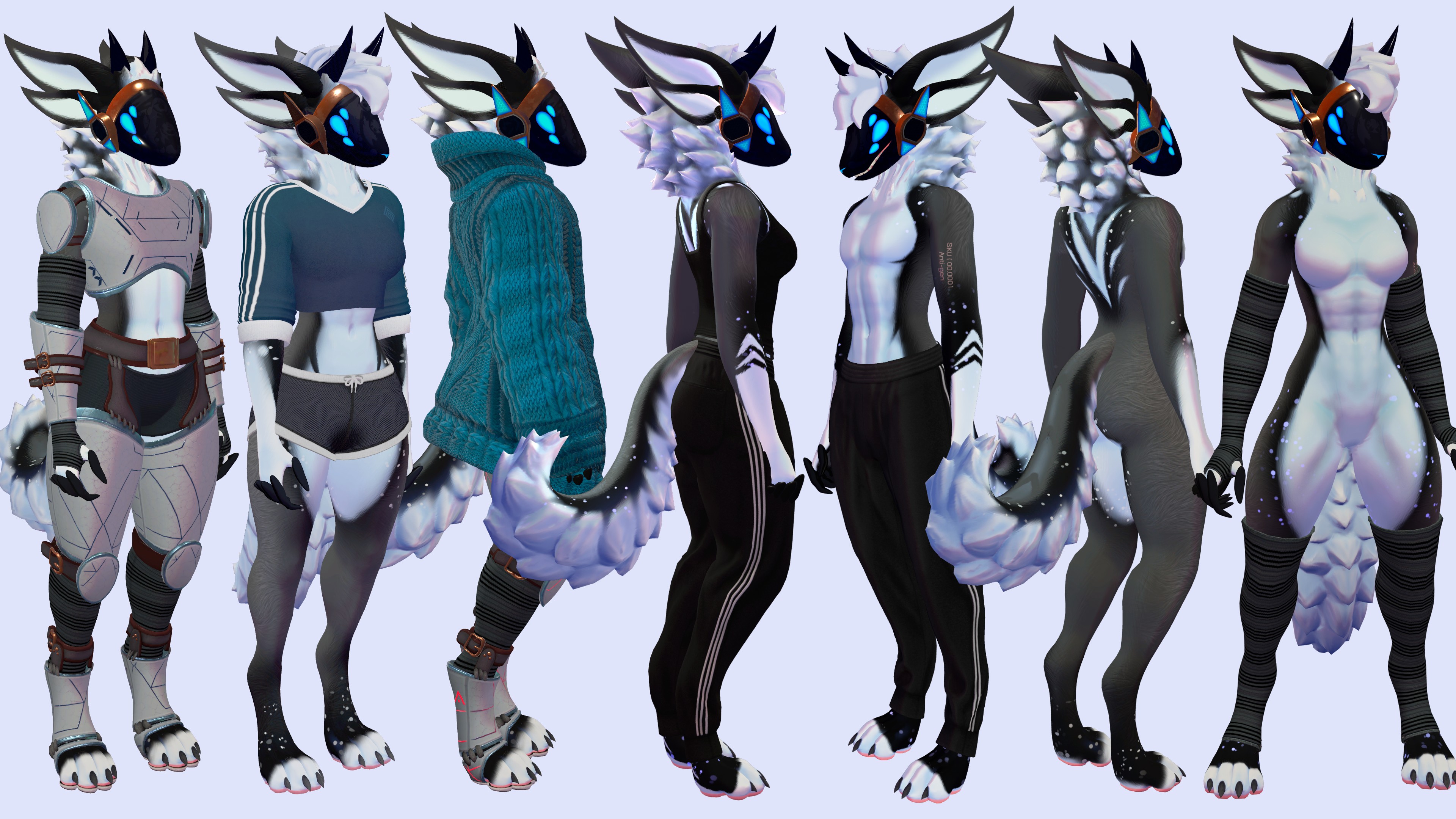 25% OFF🧨IN DESCRIPTION | Antigen VRChat Furry Avatar