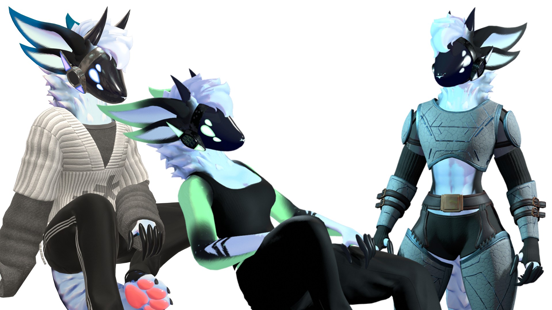 25% OFF🧨IN DESCRIPTION | Antigen VRChat Furry Avatar