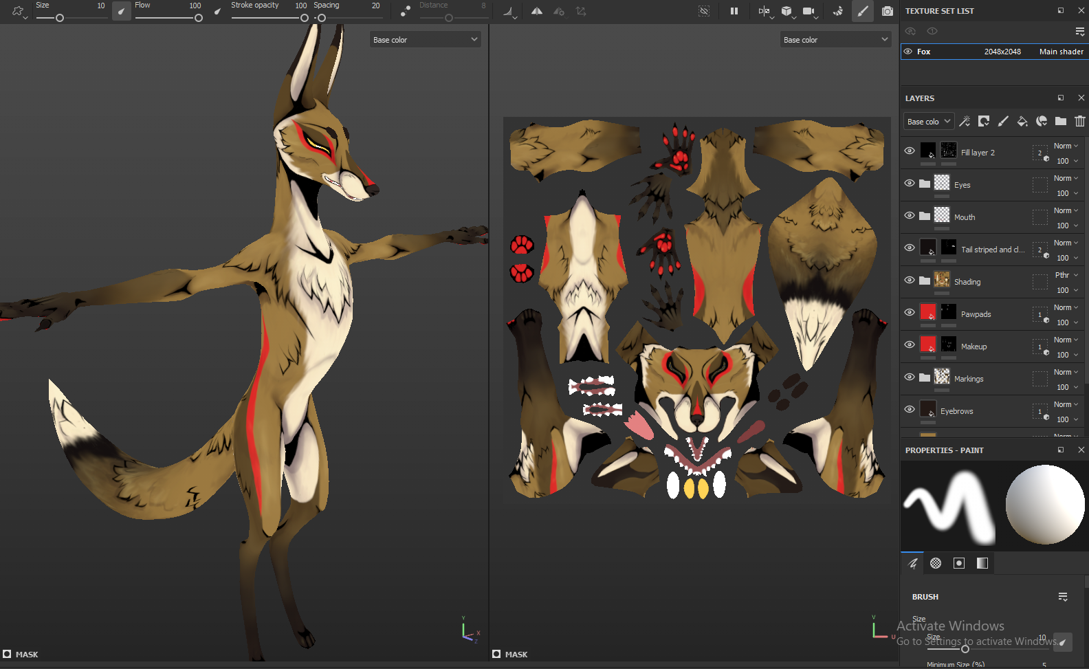 Fae Fox Avatar (PC/Quest)