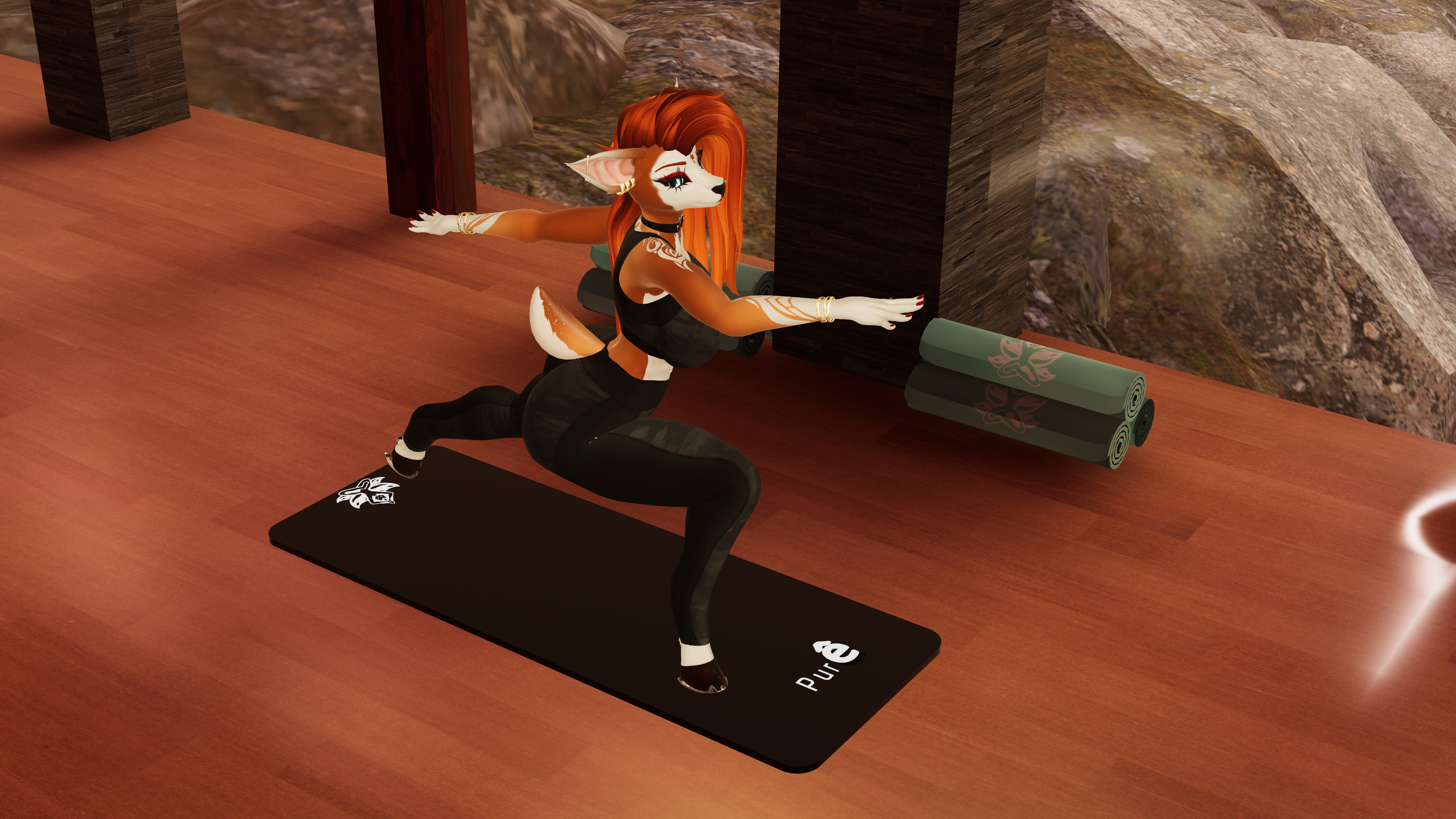 | Aurora Horse Equine/Deer | Vrchat avatar (Pc Only) |