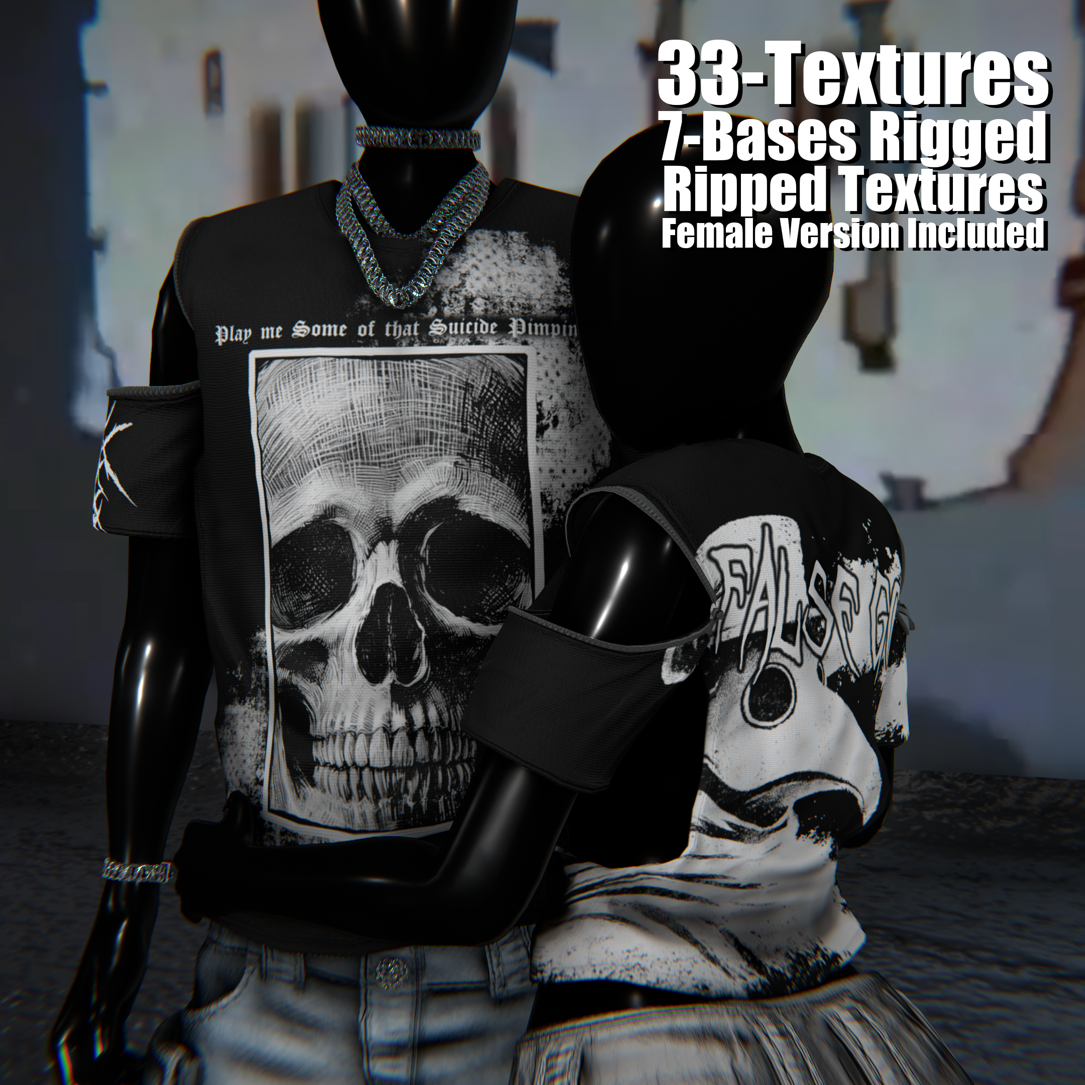 Short-Sleeve Zipper Shirt by KC