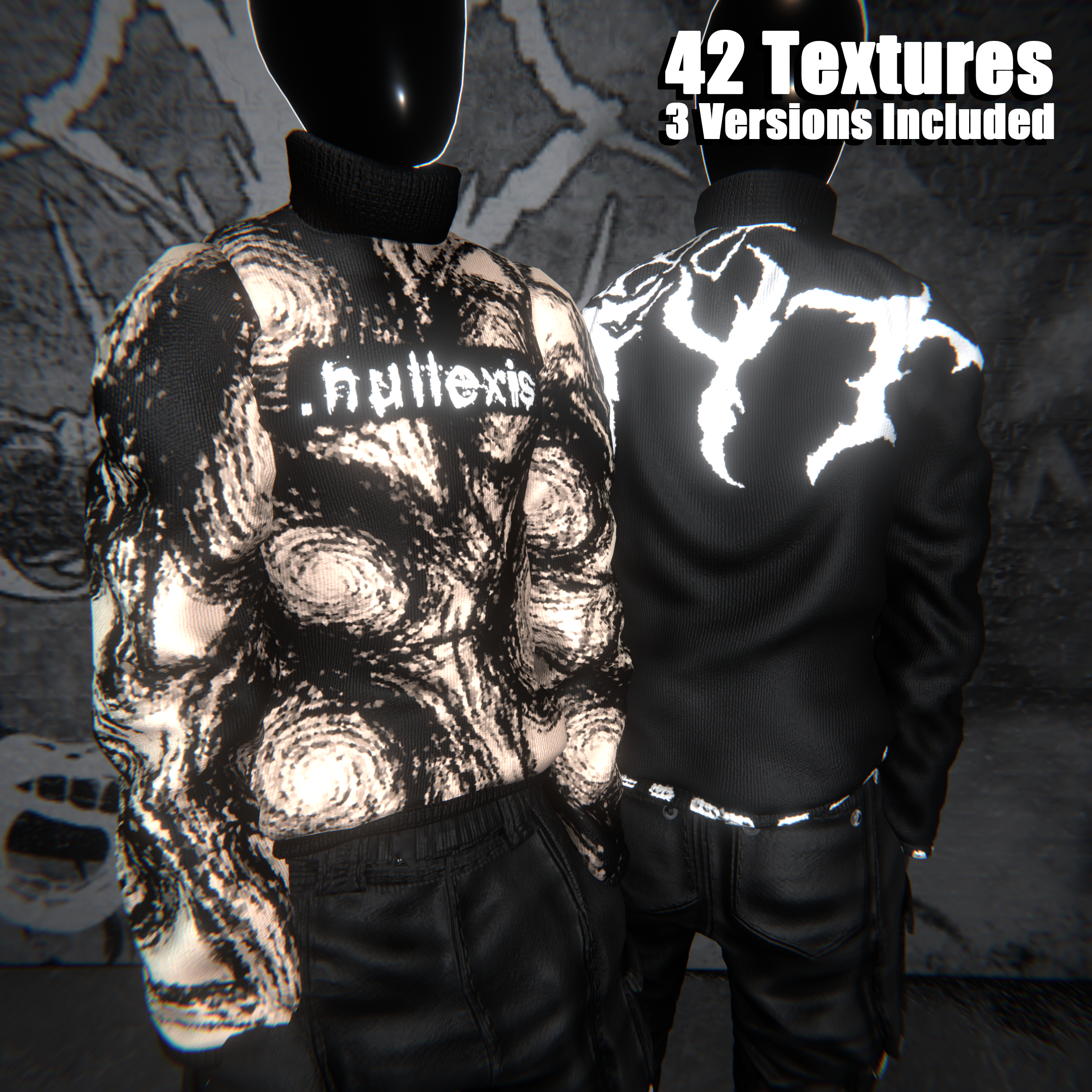 Turtleneck Sweater by KC