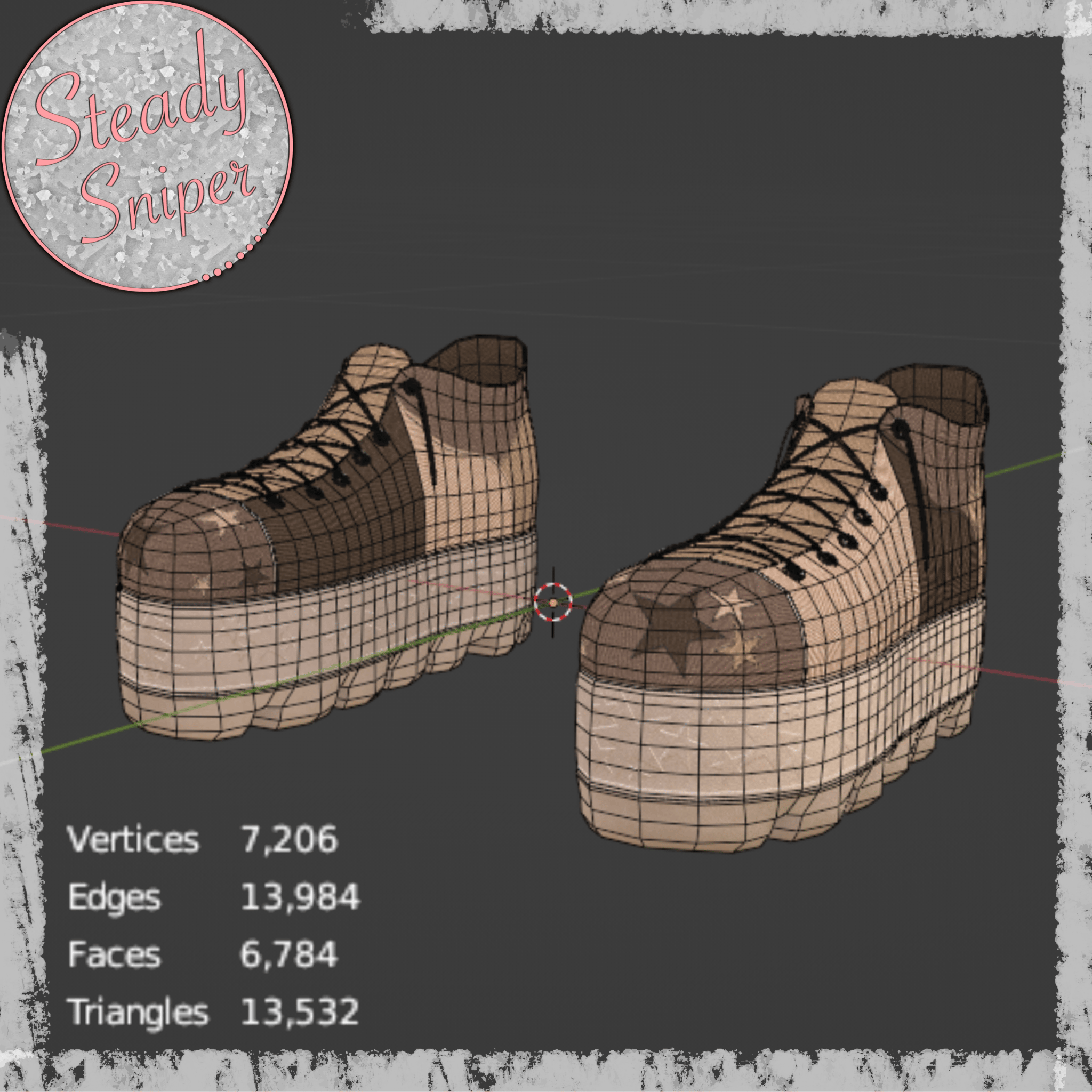 Platform Sneakers and Warmers