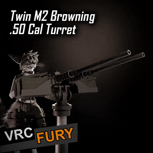 Twin M2 Browning .50 Cal Turret [JINXXY]