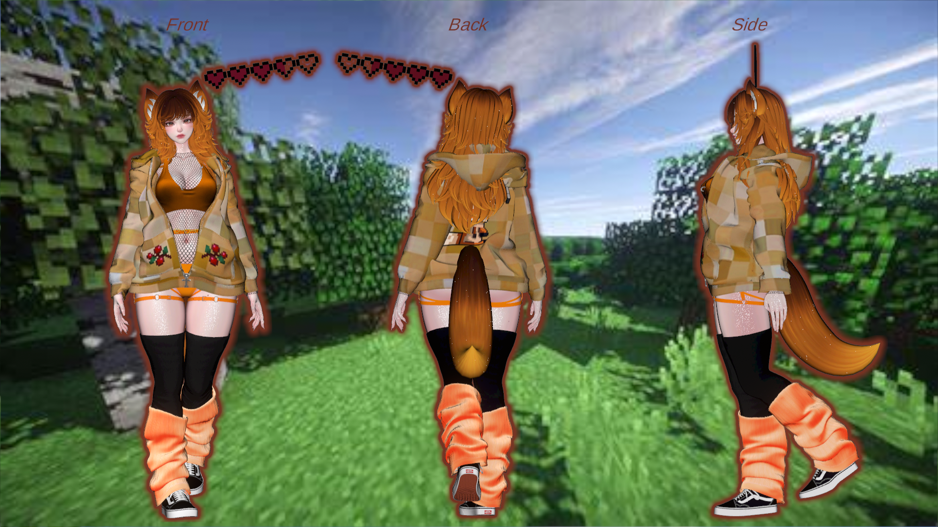 Foxxie (human and furry) Pc only