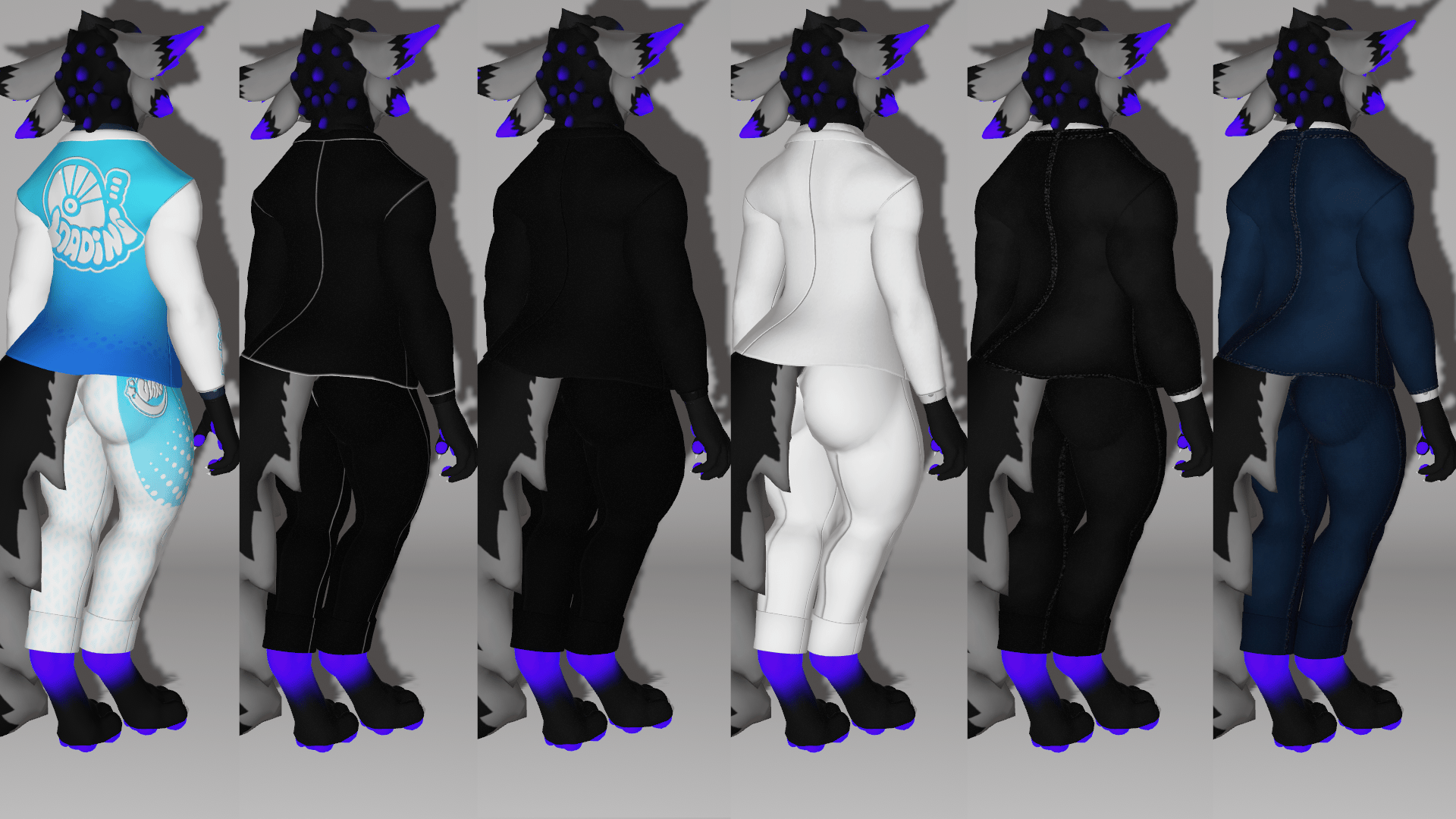 Casual dapper clothes for Alphazear