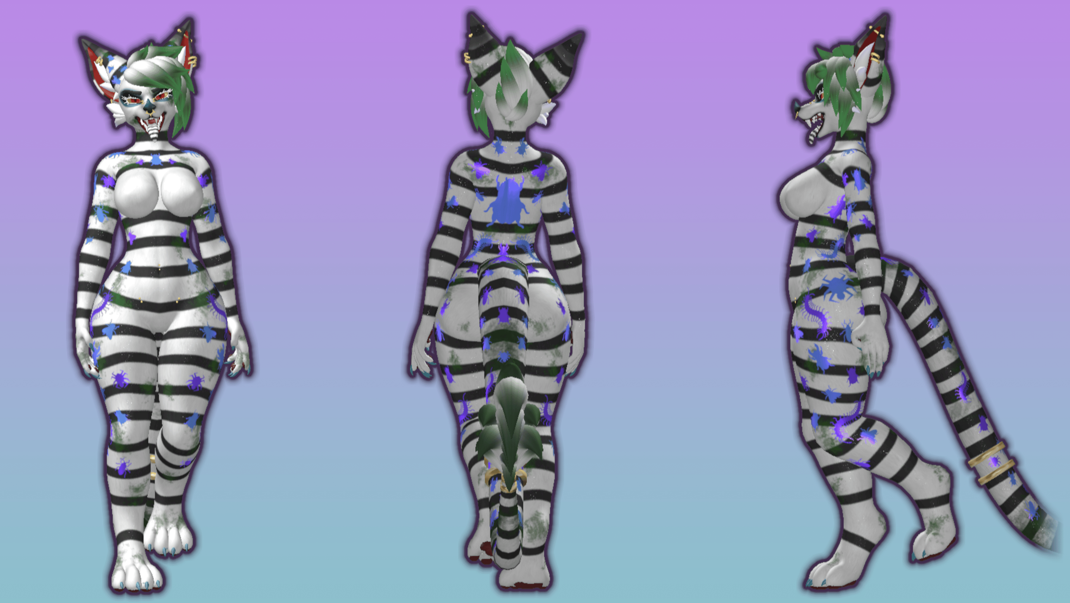 Sand Worm Echo - Foxipaws Texture