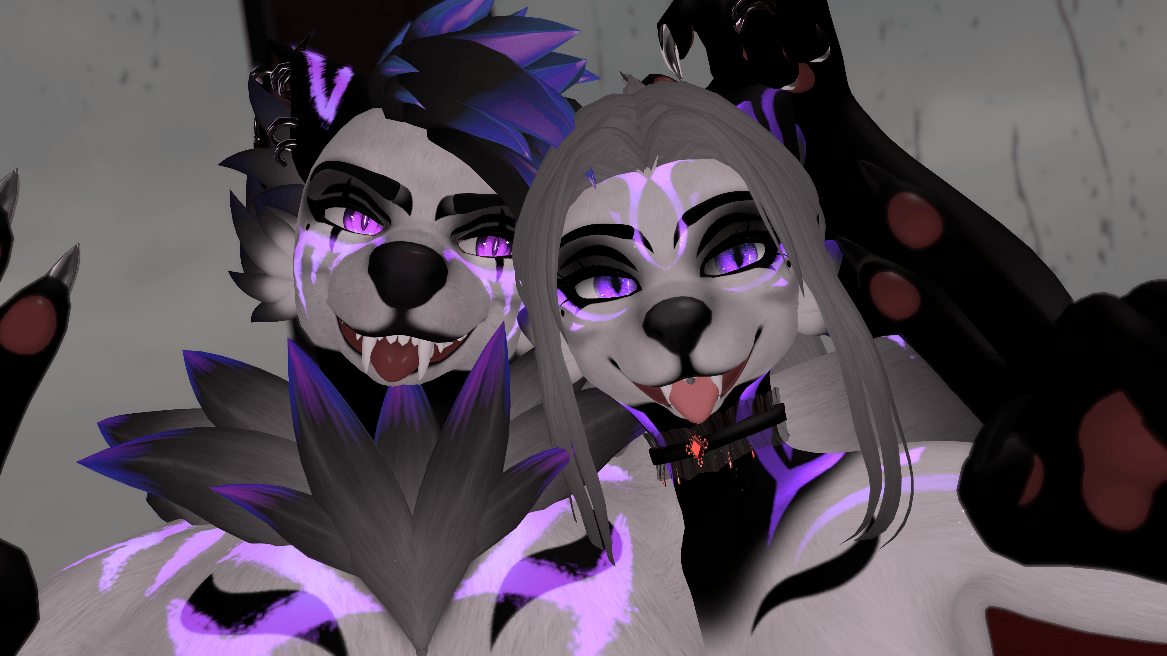 Trad Goth Couple's Pack Echo and Eclipse - Foxipaws Textures