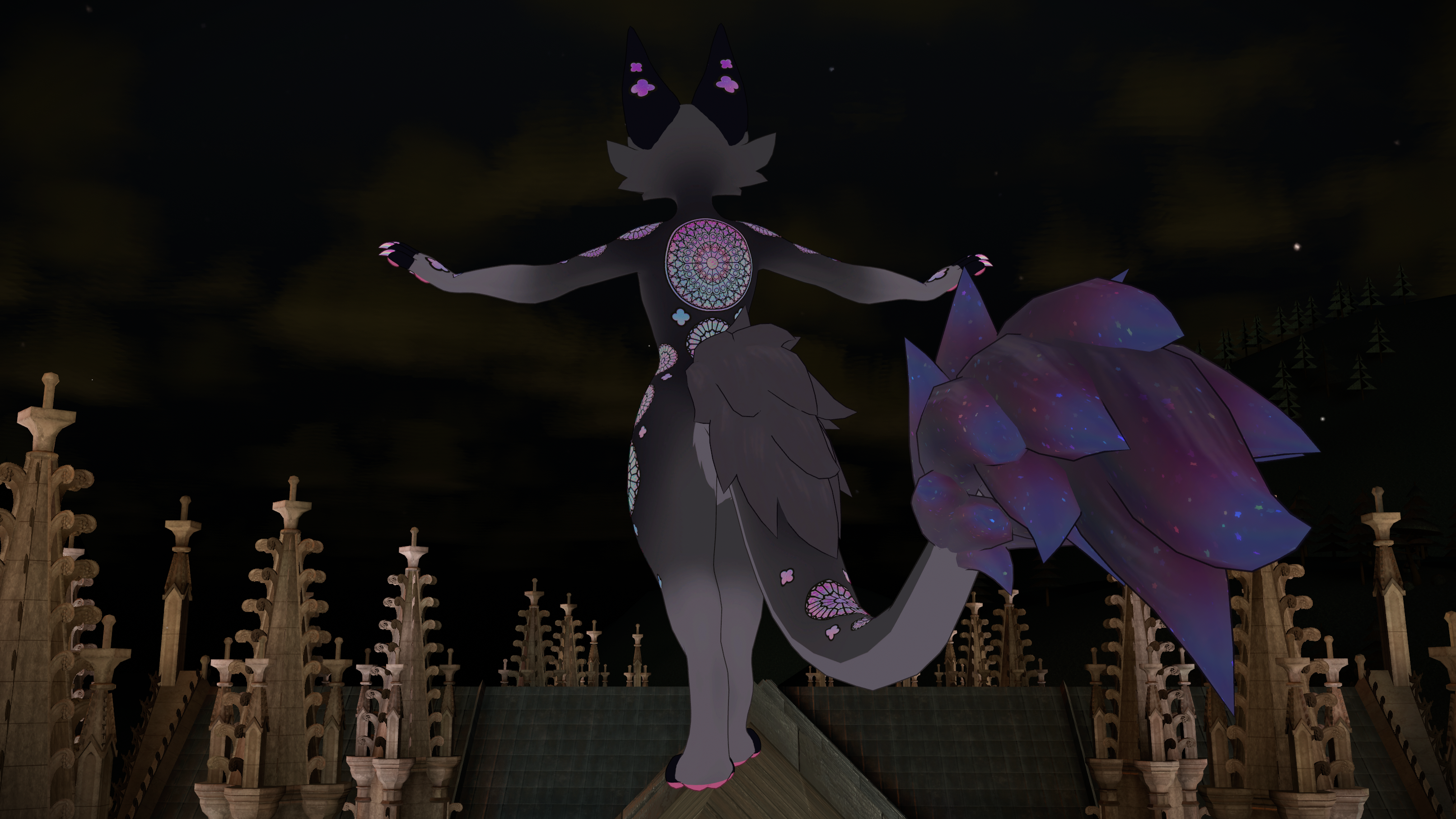 Gothic Window Novabeast Texture Fem / Masc