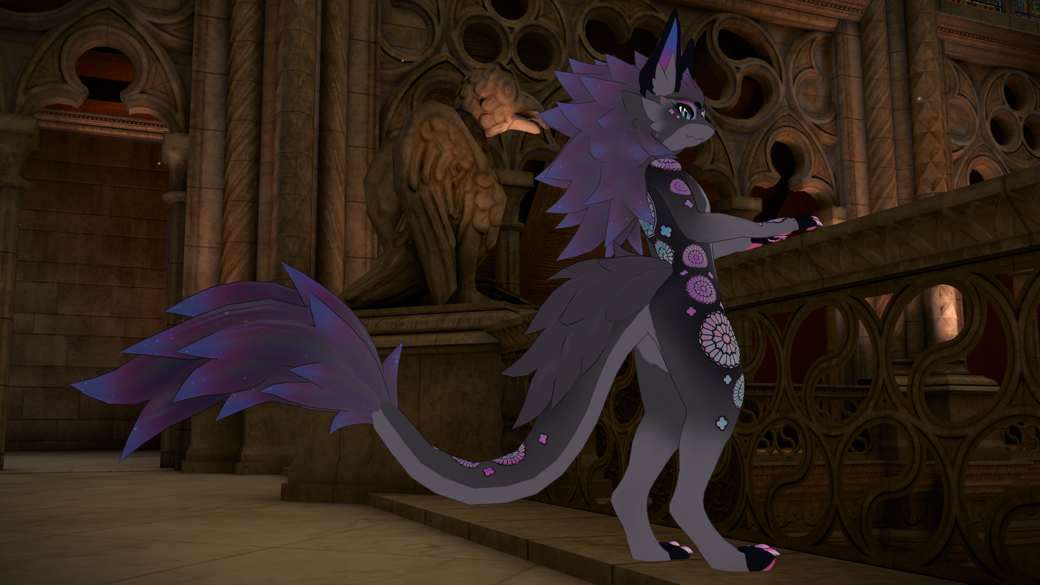 Gothic Window Novabeast Texture Fem / Masc