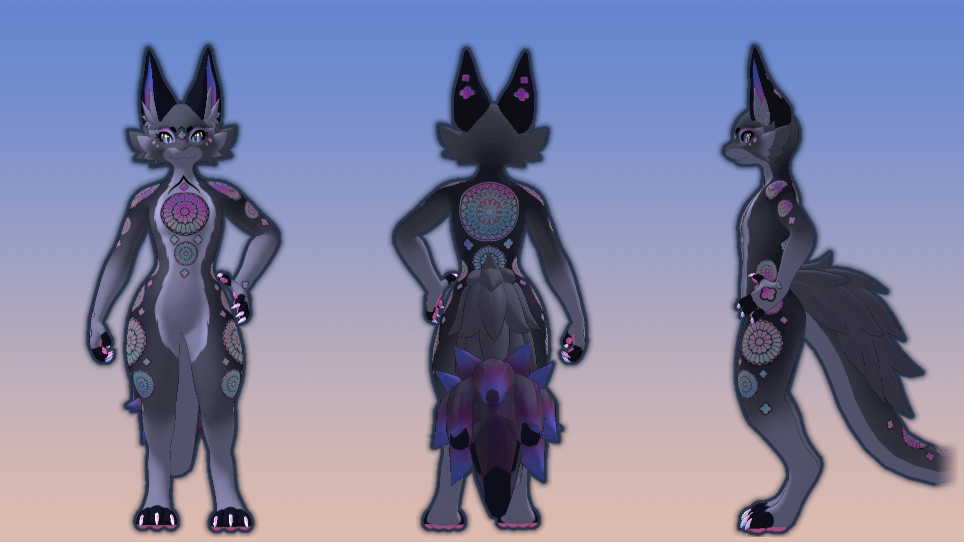 Gothic Window Novabeast Texture Fem / Masc
