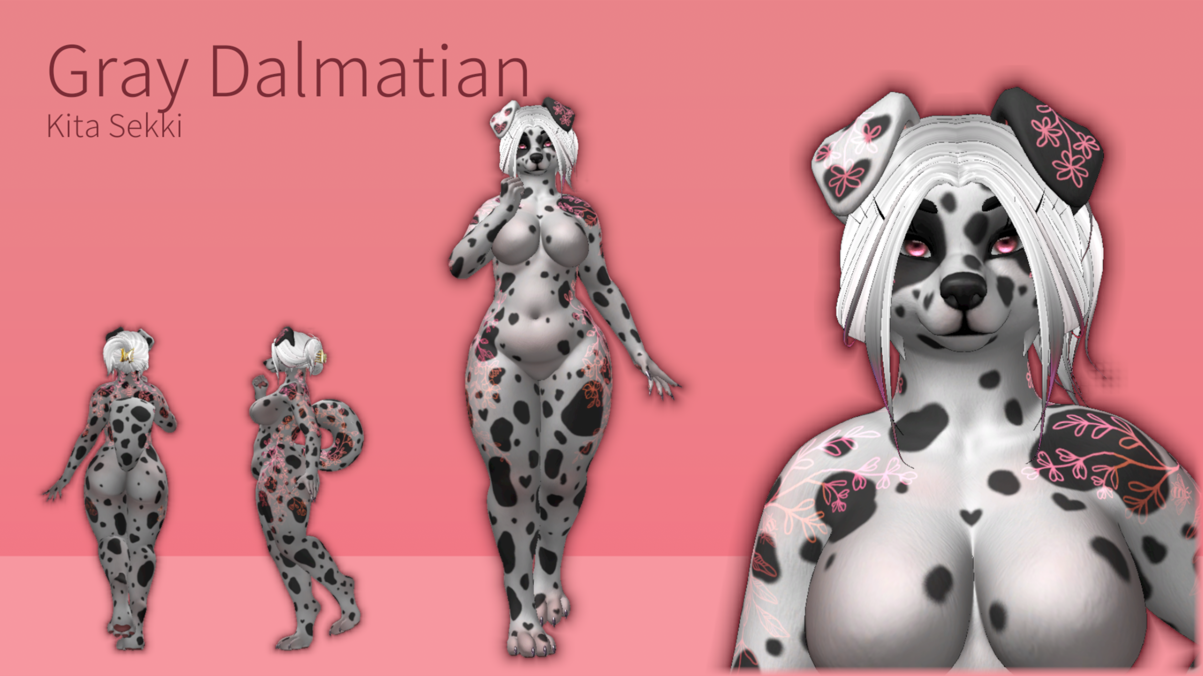 Dalmatian Honey - Foxipaws Texture