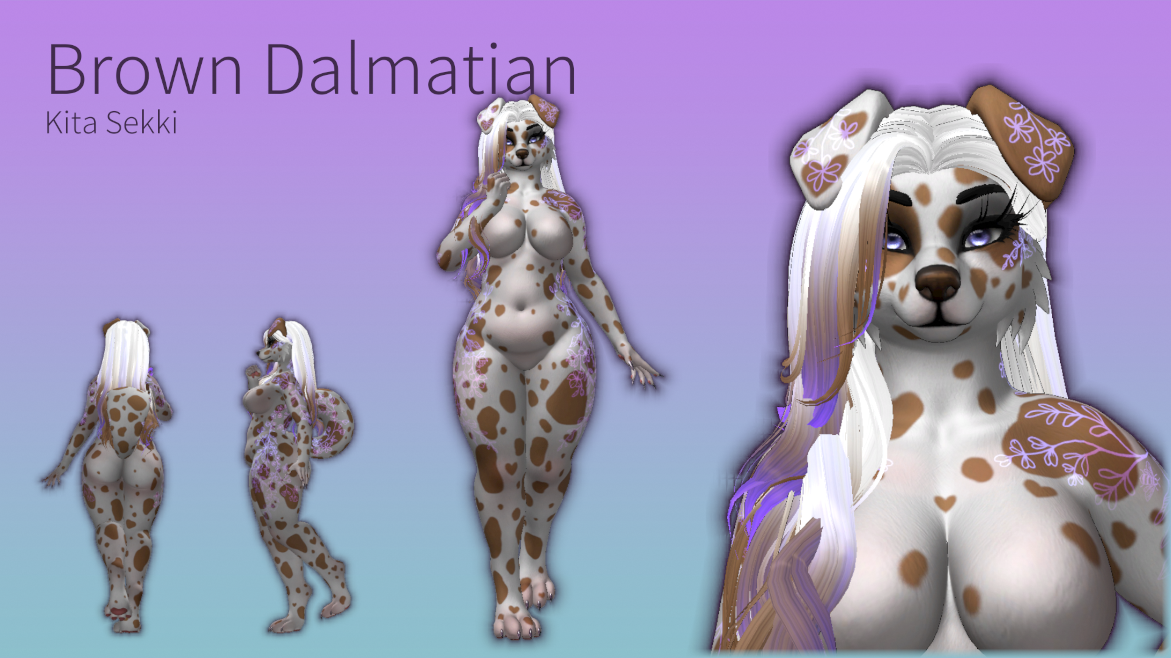 Dalmatian Honey - Foxipaws Texture