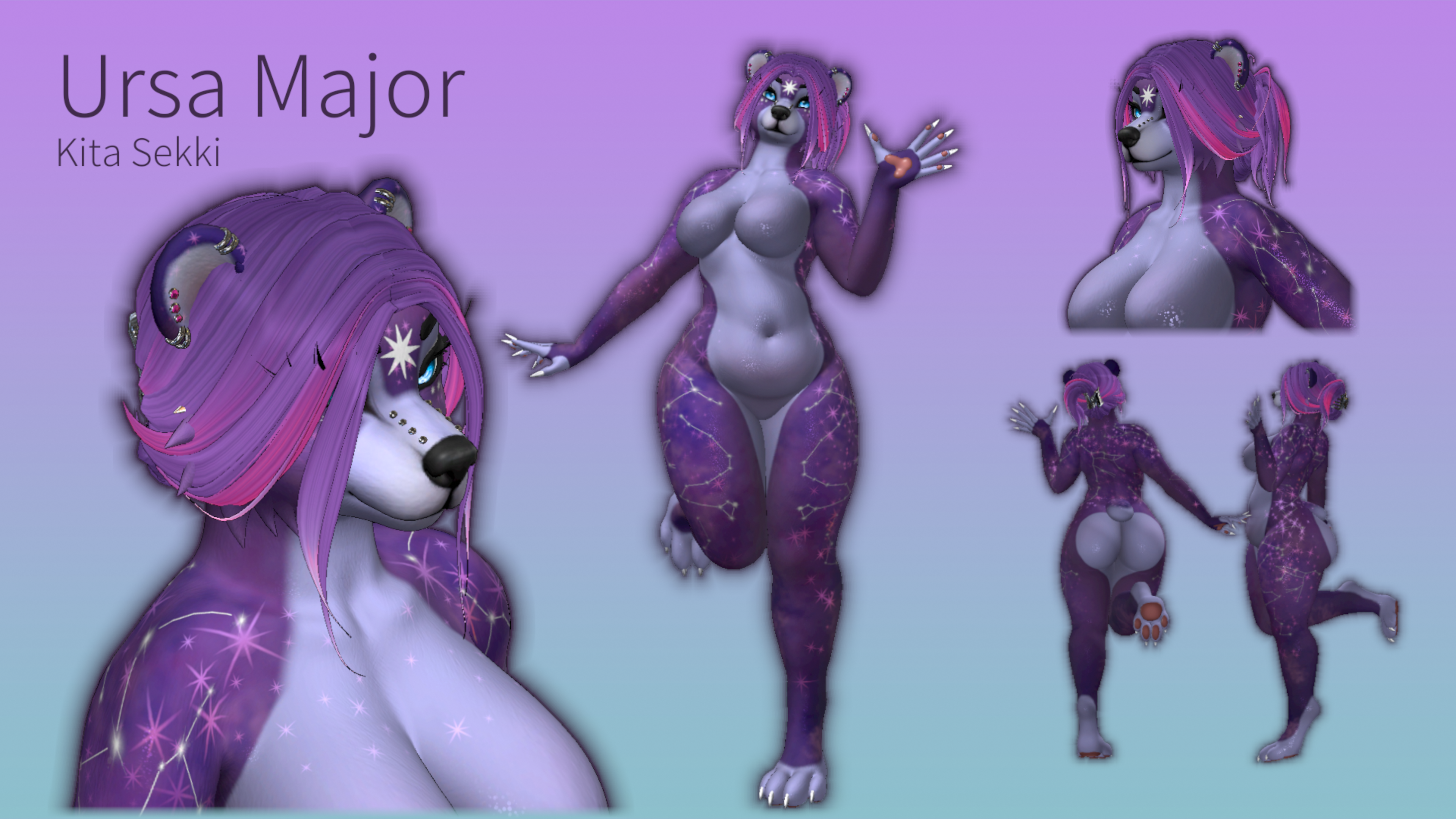 Ursa Major Honey - Foxipaws Texture