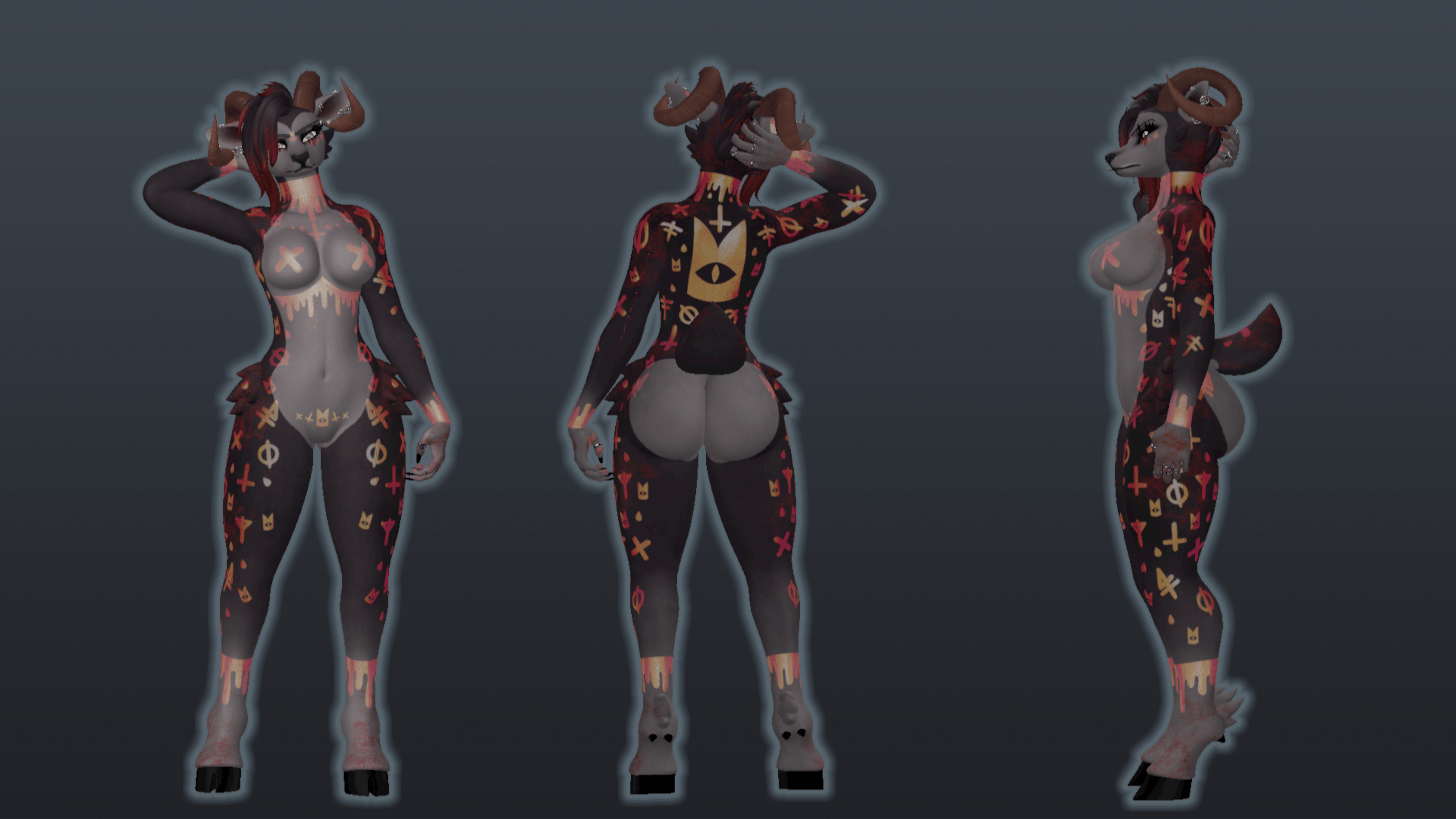 Cult of the Goat Lilith - Foxipaws Texture