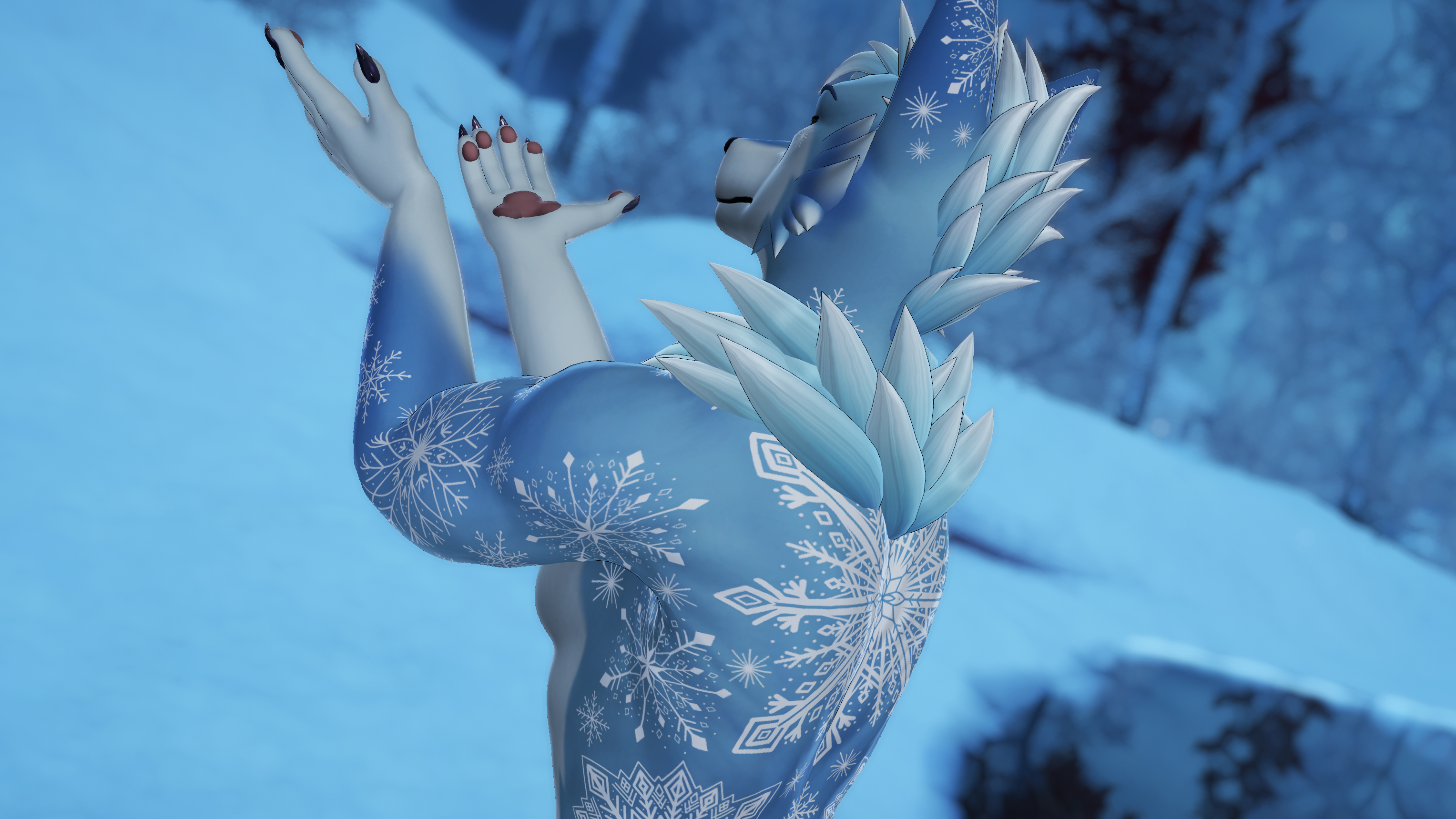 Snow Dante - Foxipaws Texture