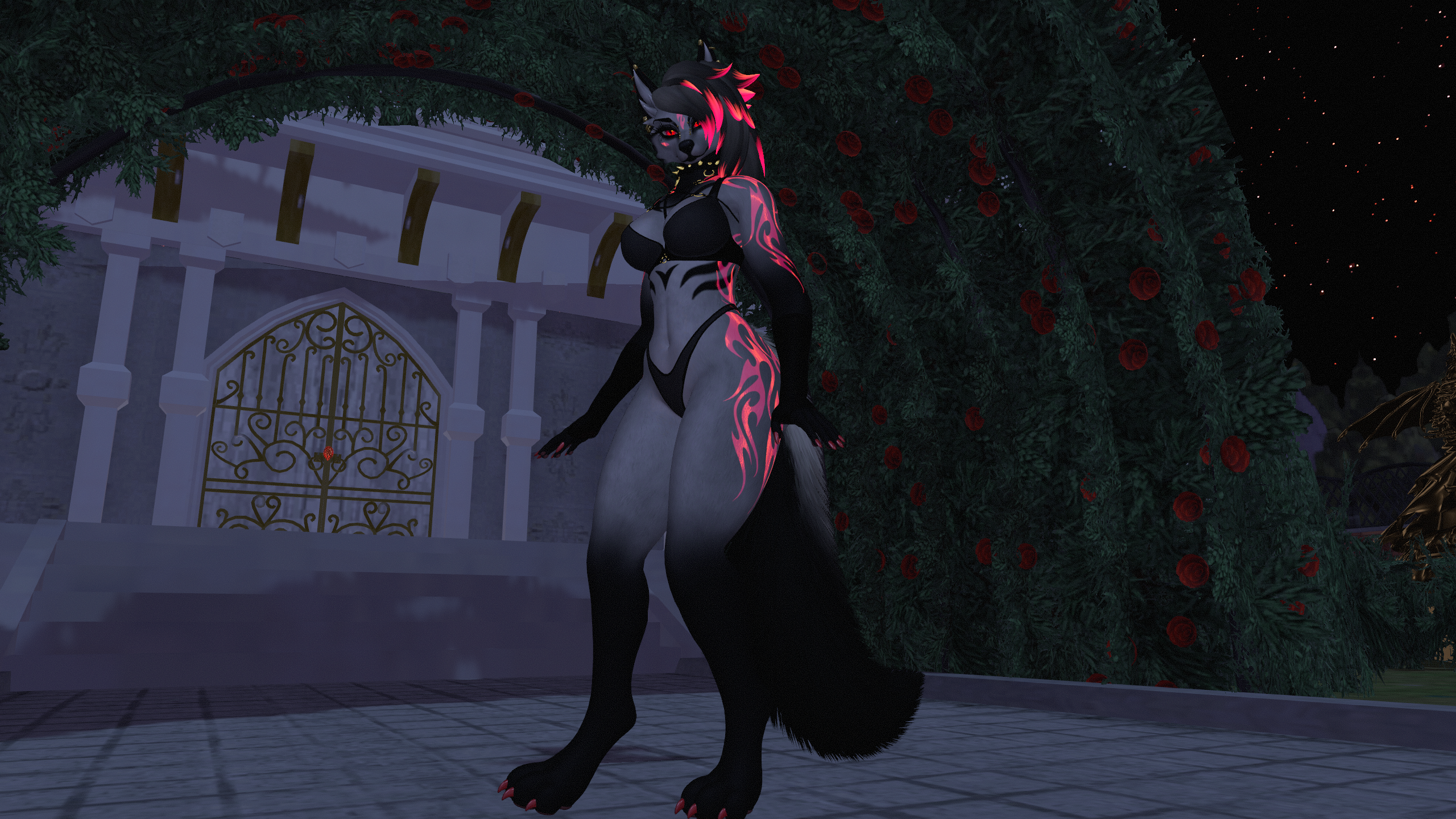Trad Goth Aurora Texture