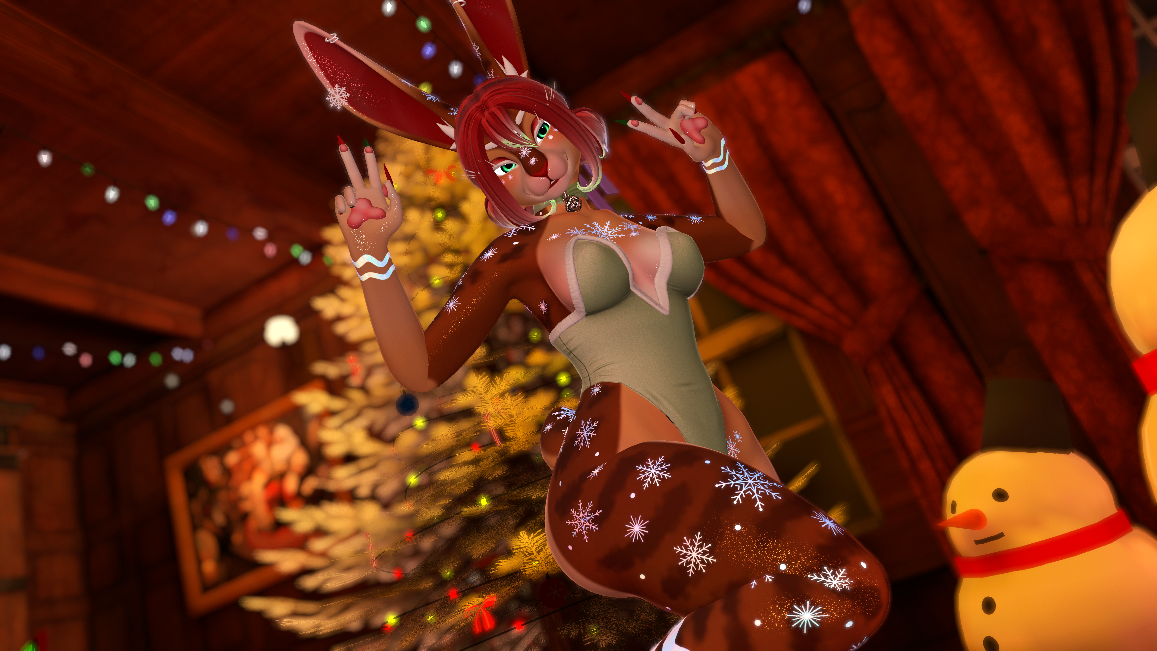 Gingerbread Bunny Alice Texture