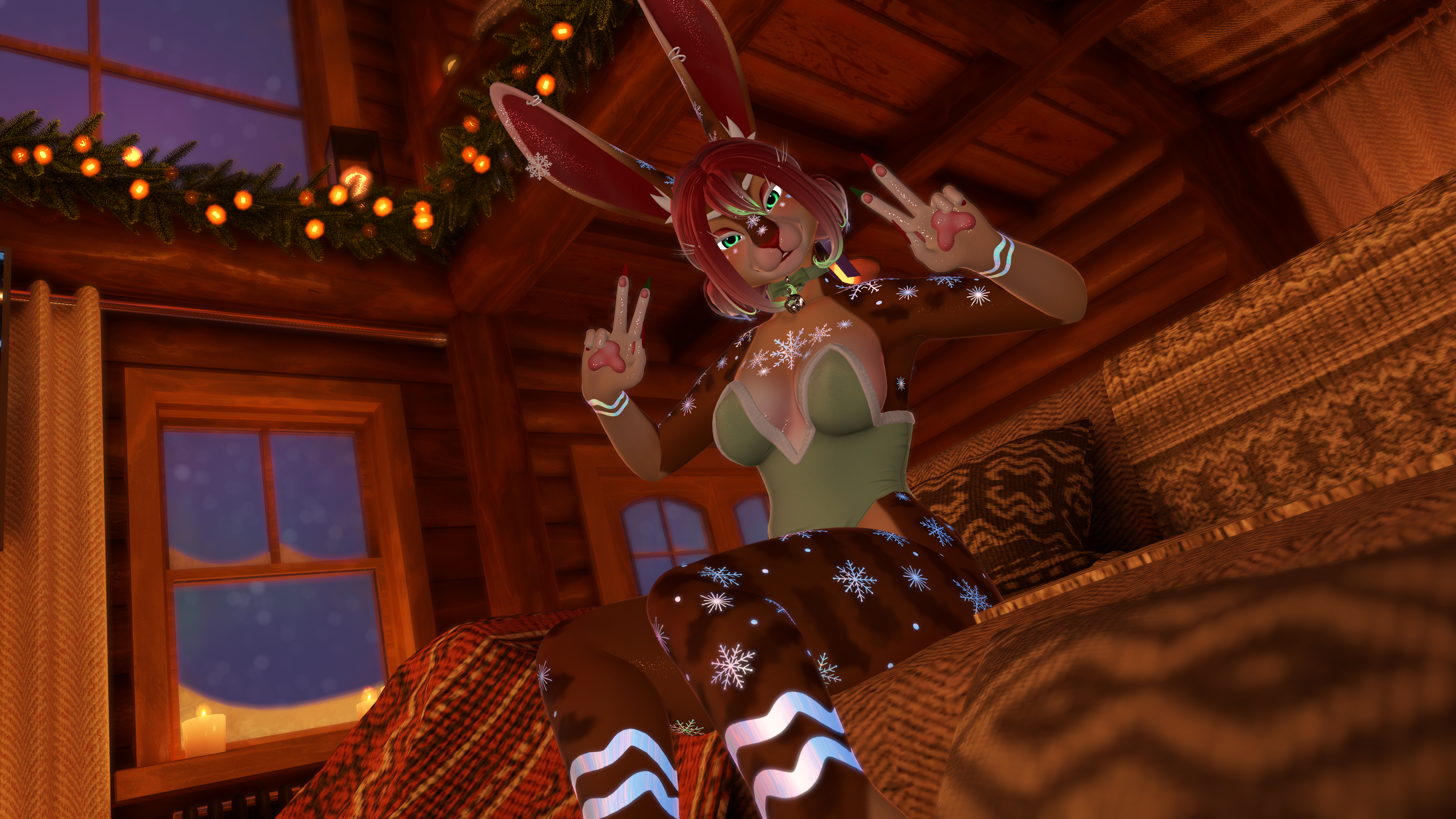 Gingerbread Bunny Alice Texture