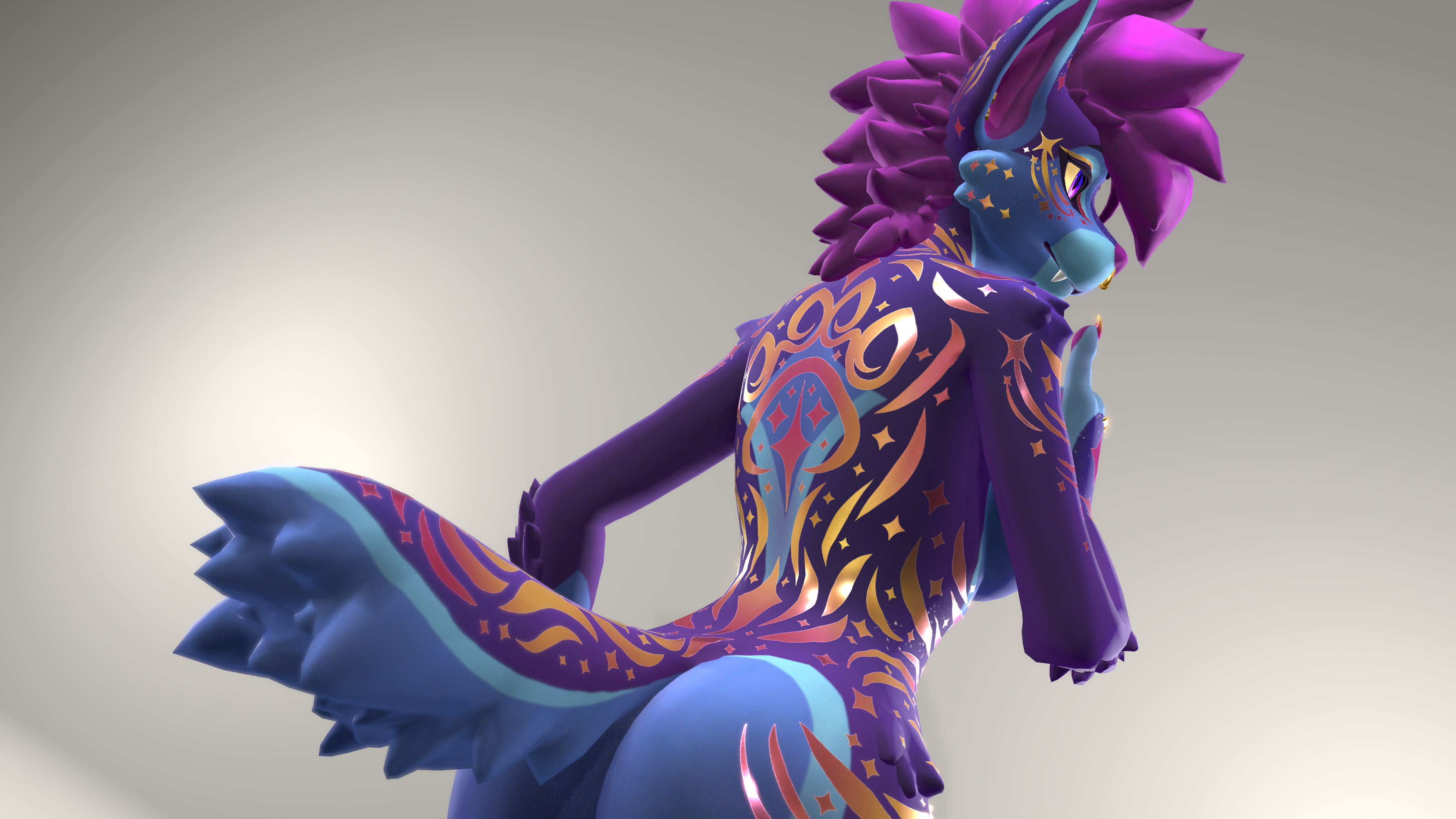Somna Stars Furality Hyenid Texture