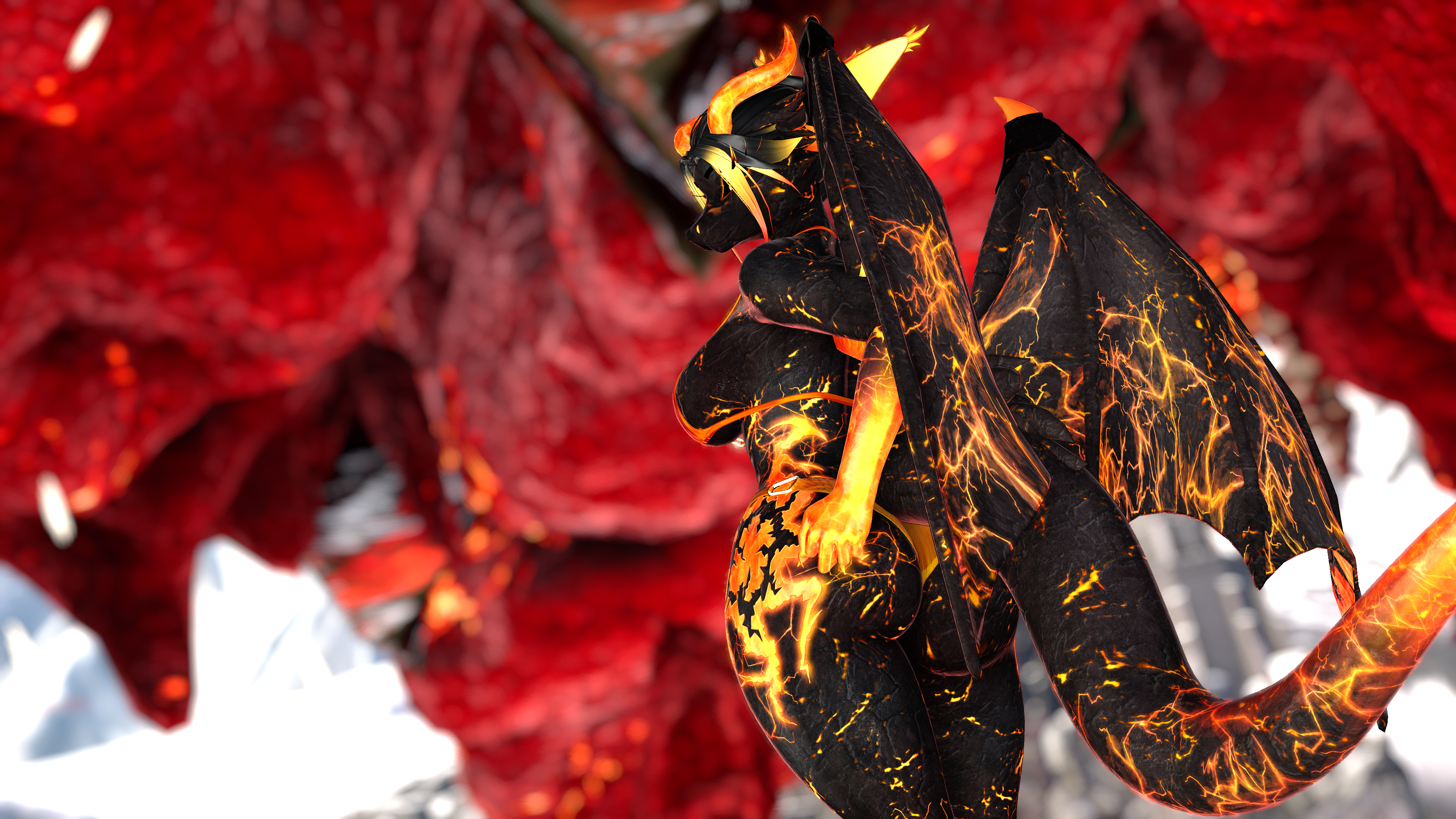 Volcanic Celeste Texture