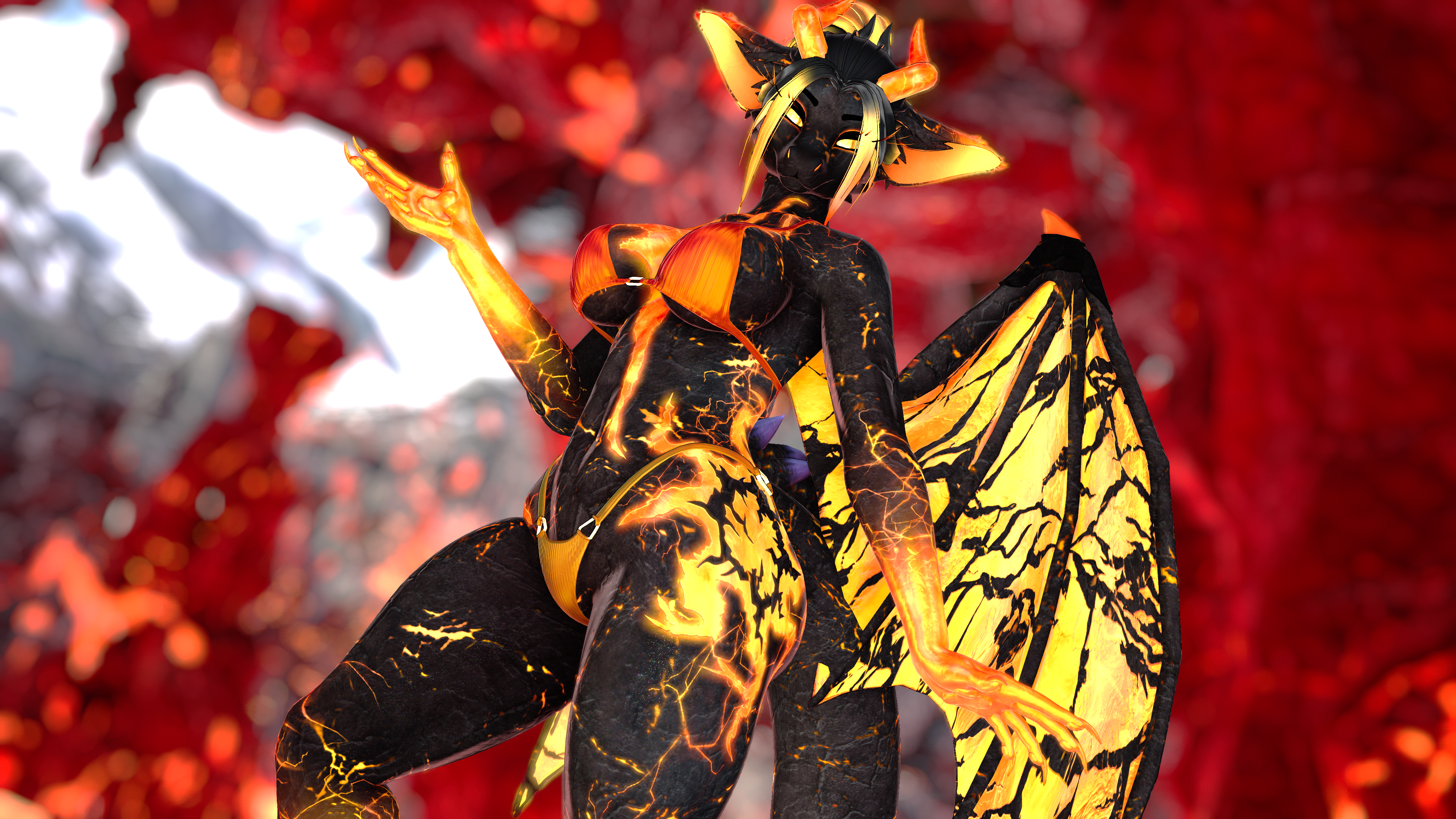 Volcanic Celeste Texture