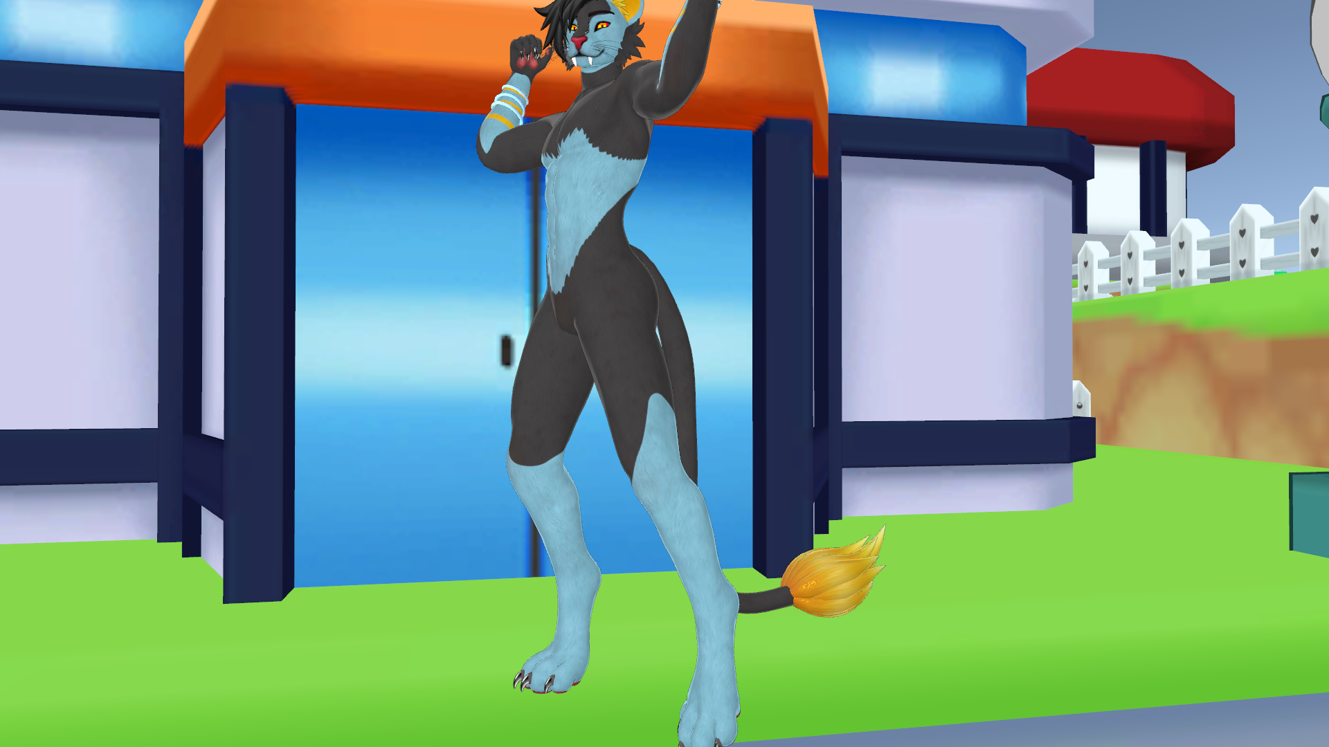 Luxray Texture of (Foxipaw's Felix Feline)