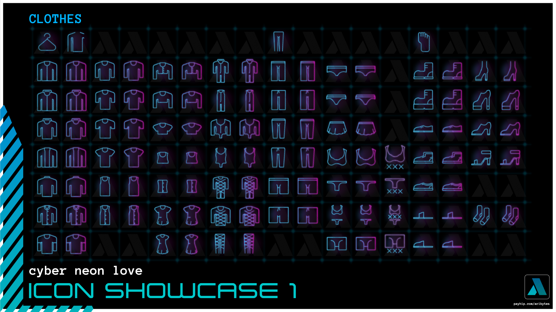 Neon Icons for VRCHAT