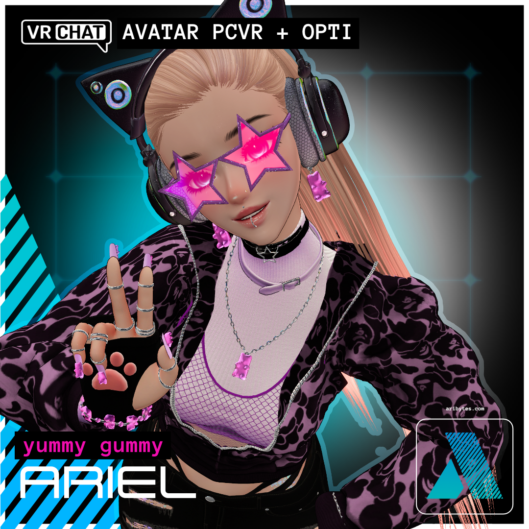 Ariel · VRChat Avatar (PCVR & OPTI) [18+ ONLY] 