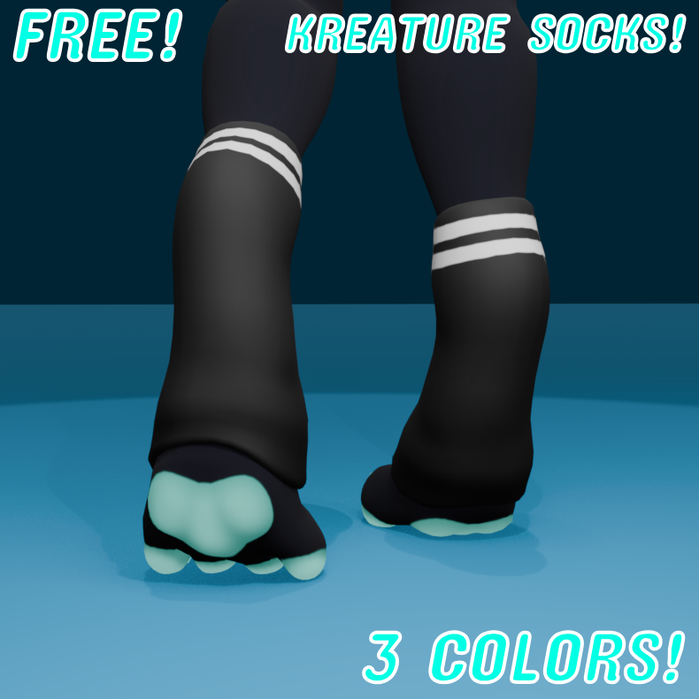 [FREE] Kreature Socks (Vivi's Kreature)