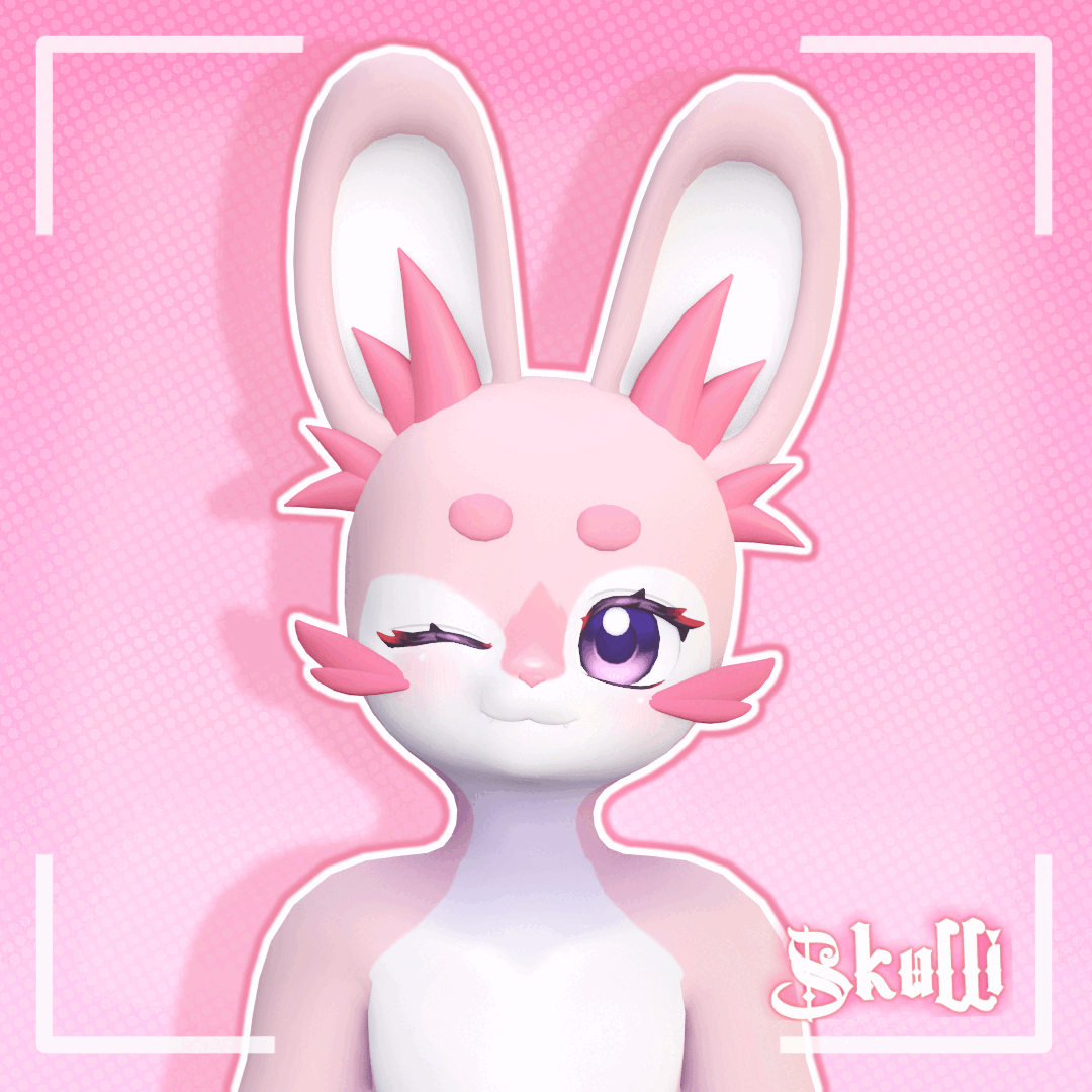 Bunny Ears and Tail for Deira Neo - VRChat