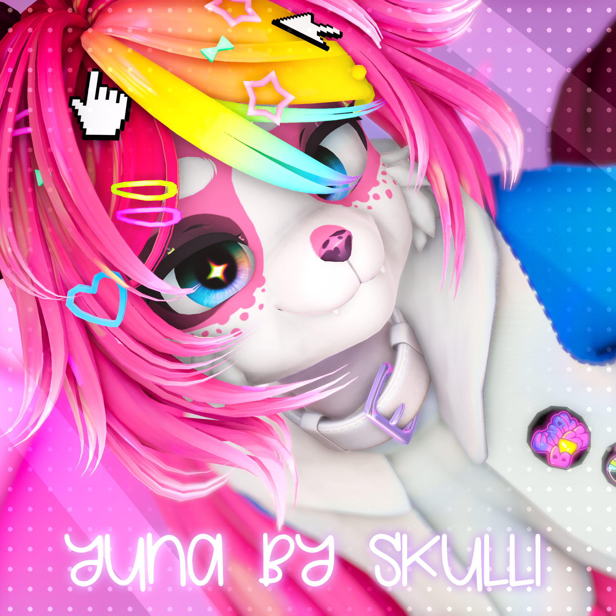 -✩ Yuna 🌈👾 [PC+QUEST+OPTI] [FT] - VRChat Furality Ultra / Pride
