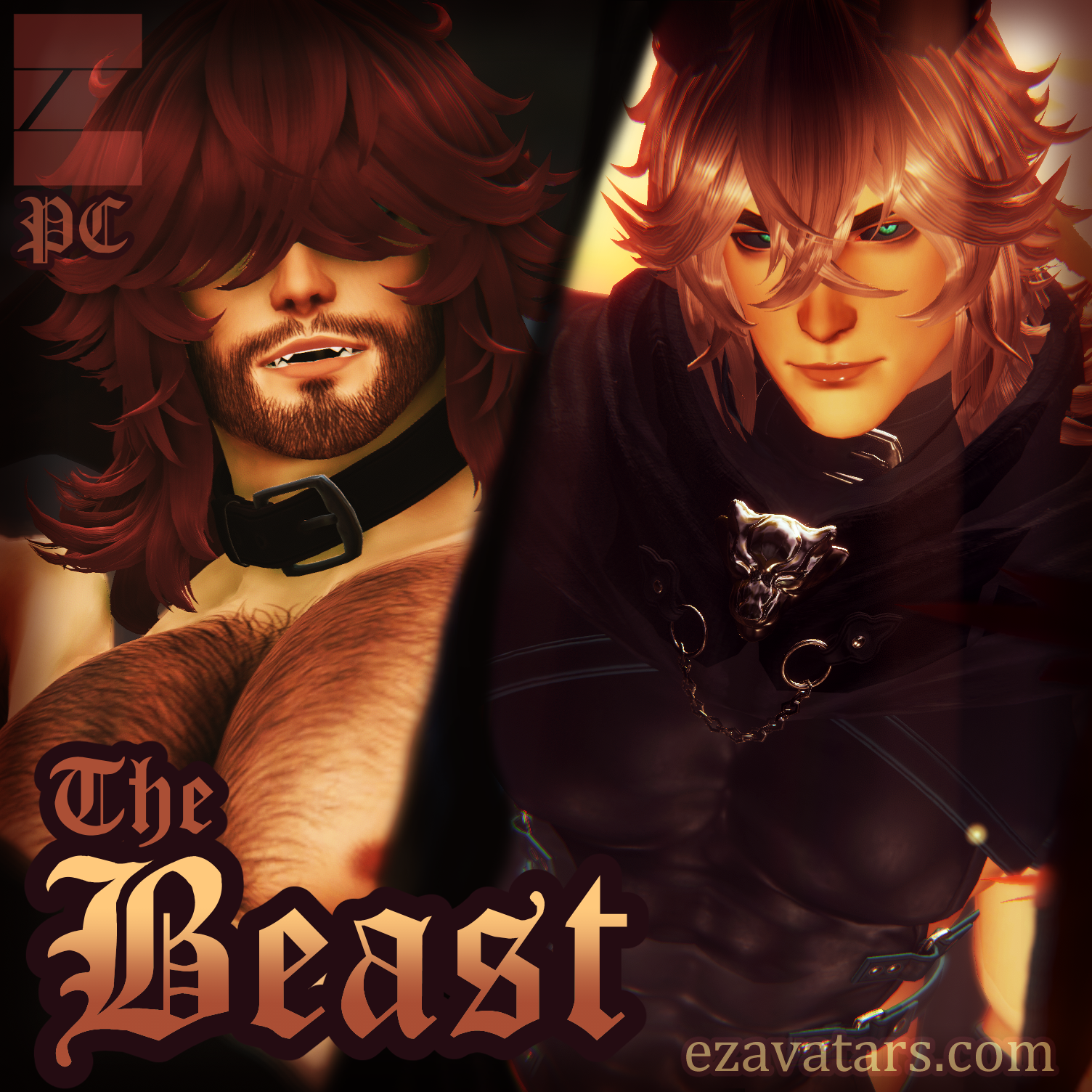 The Beast - PC Avatar - VRCFT -SPS - Personal License Only
