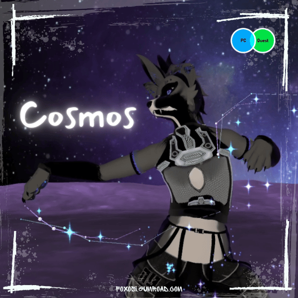 Cosmos - Galactic Furry - [PC/Quest] -  [gogoloco & face tracking]