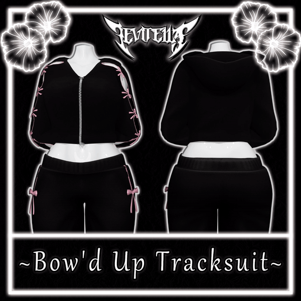 •Bow'd Up Tracksuit, Tanktop & Shorts•