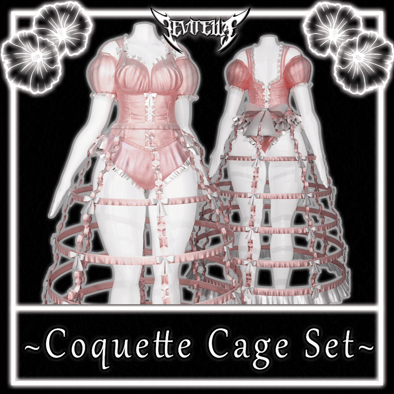 •Coquette Cage Set•