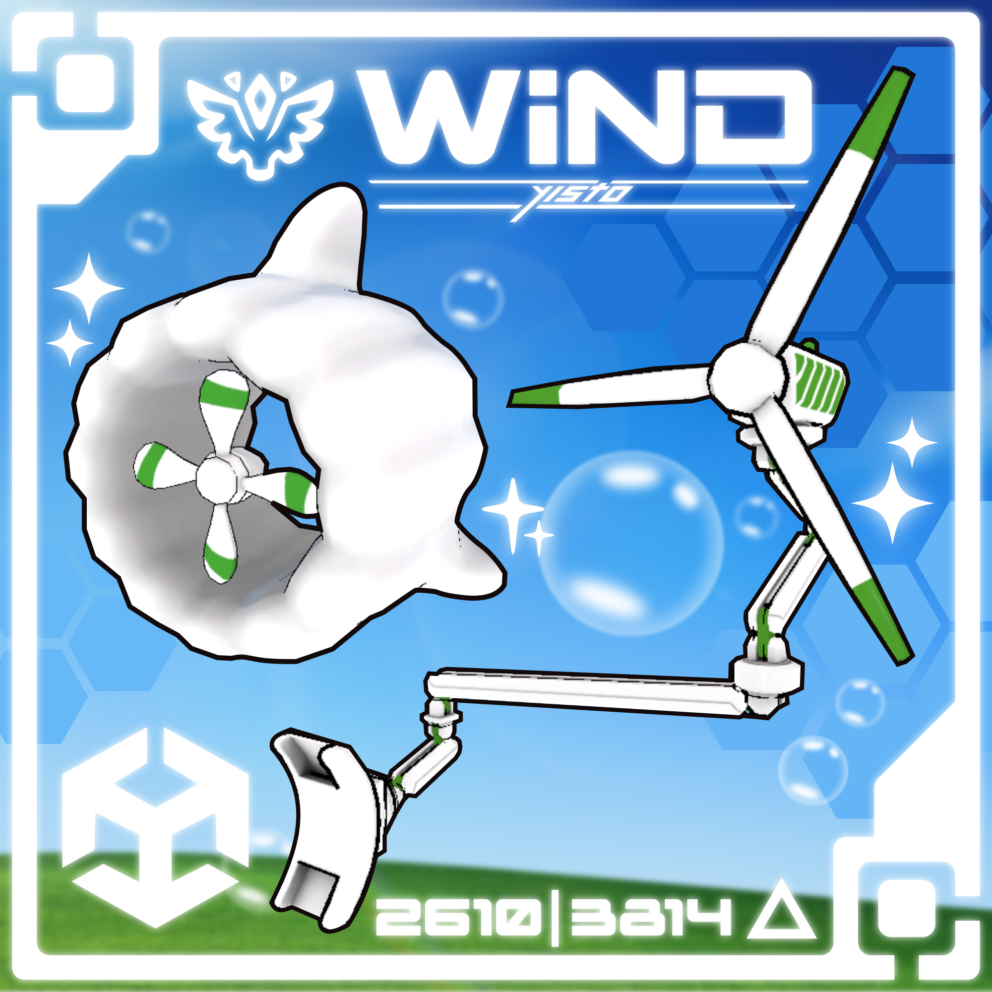 Solarpunk Wind Set