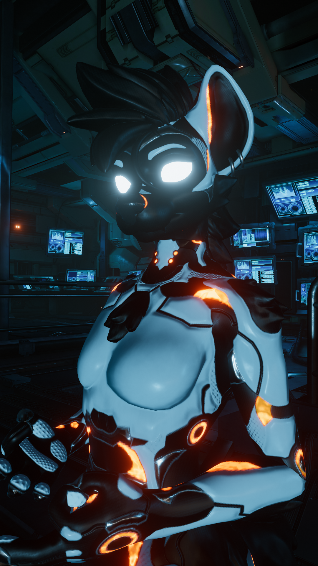 Hyenid synth texture