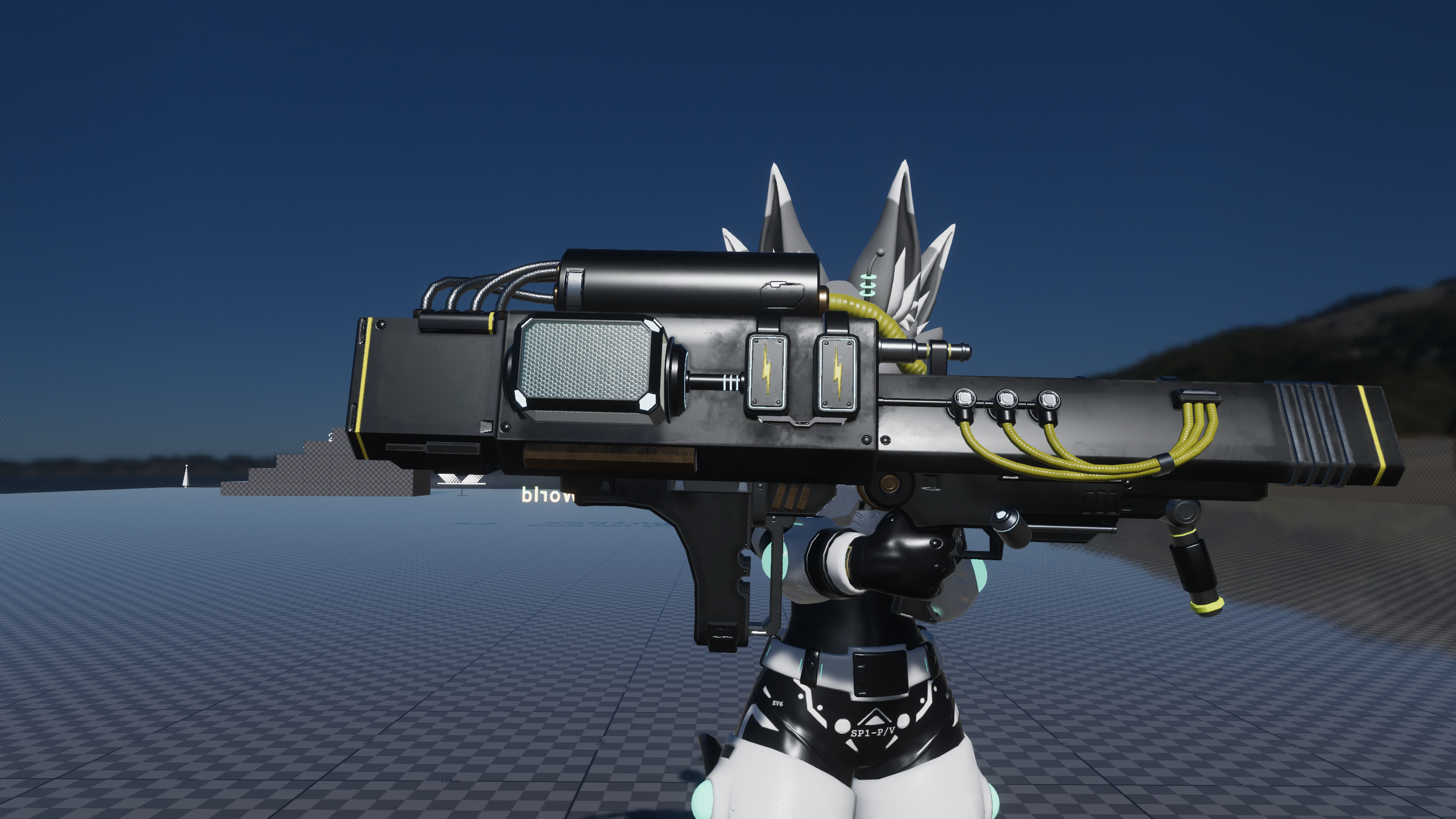 Vrchat Literal quasar cannon