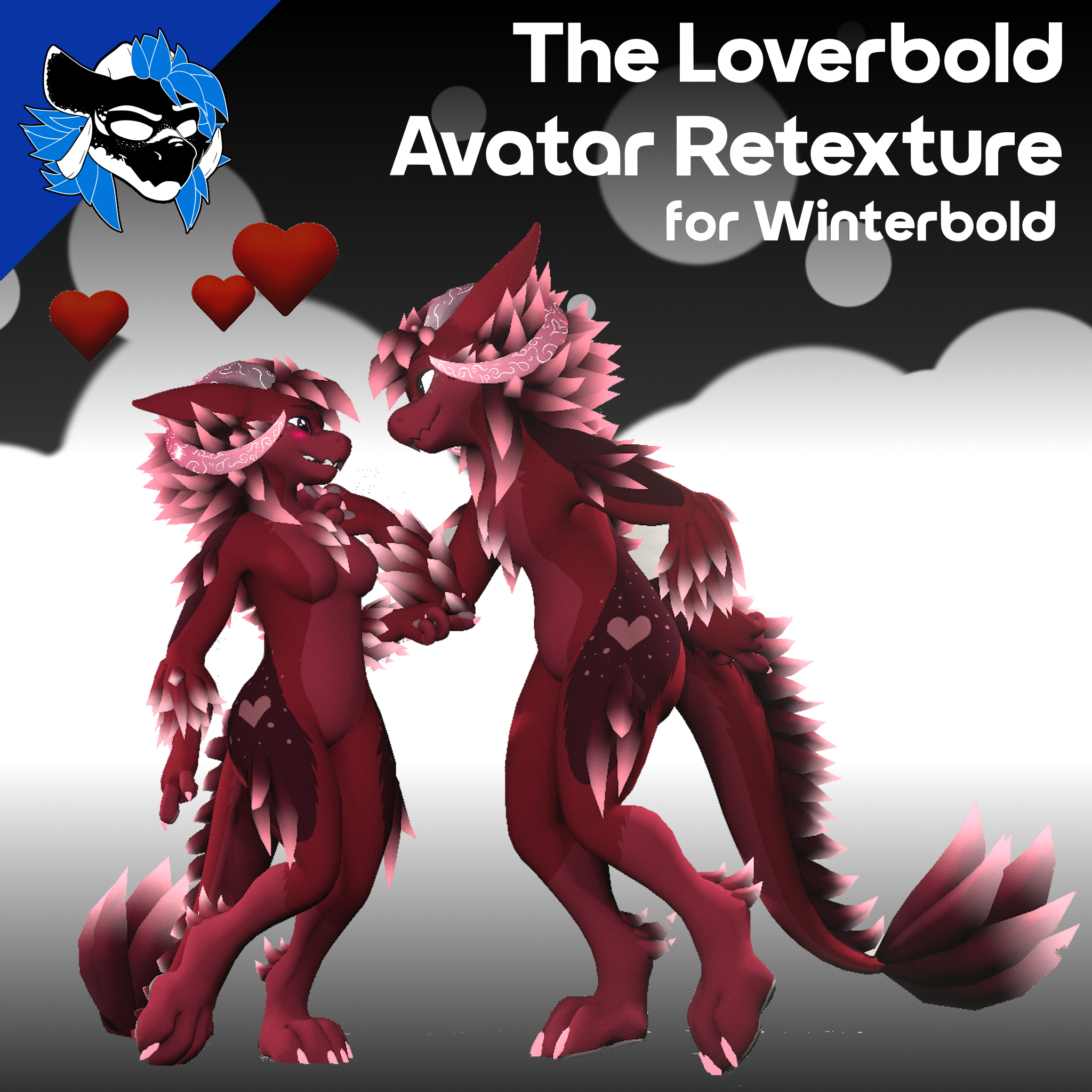 The Loverbold - Retexture for Winterbold VRChat Avatar - ItsGuusy