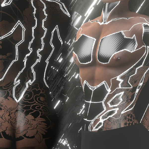Cyber Android Male Base Texture (Vrchat)