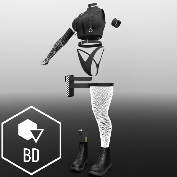 E-Girl Tactical wear