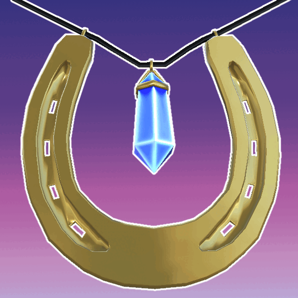 Universal Lucky Horseshoe Pendent Necklace