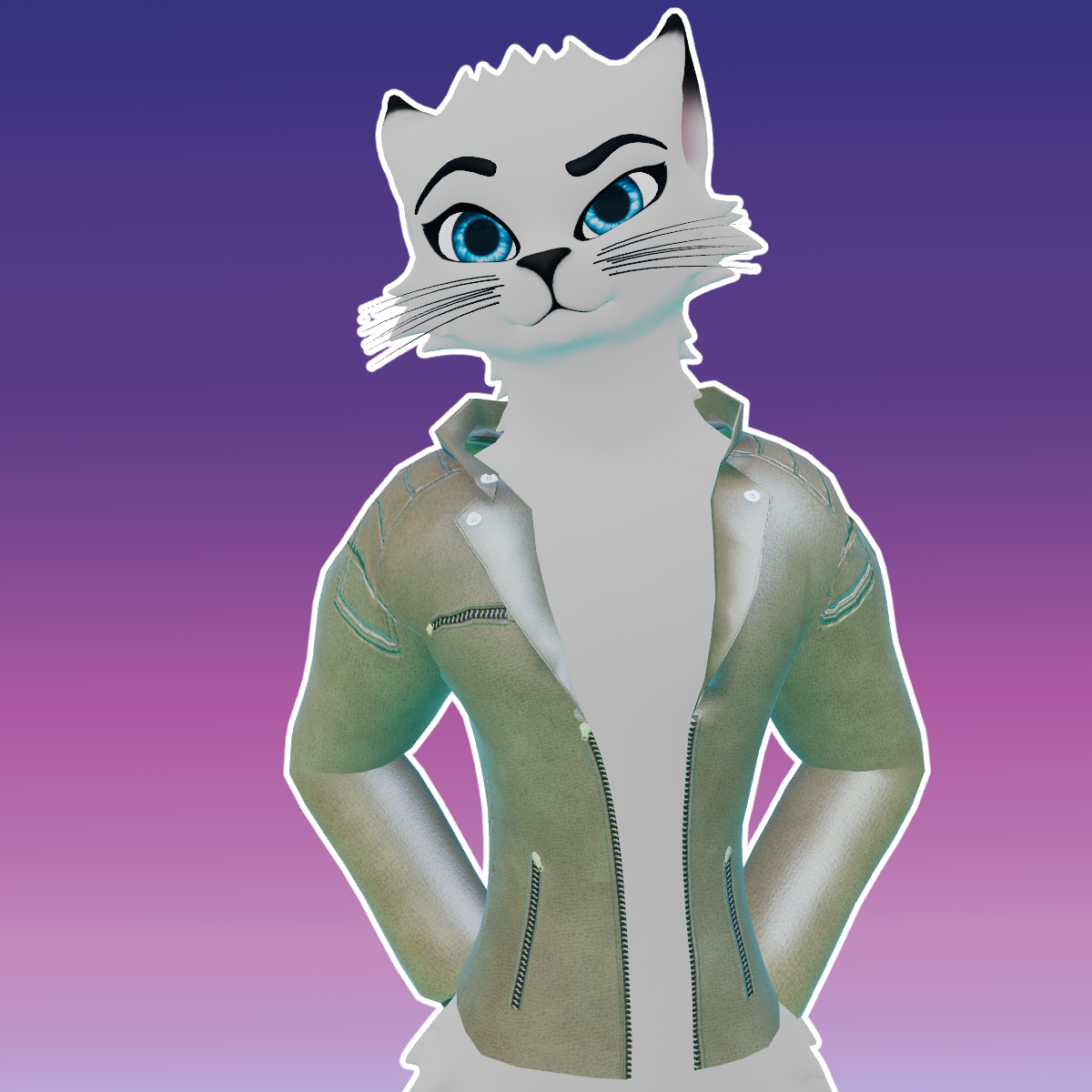 Leather Jacket -MiloFox Kit Avatars
