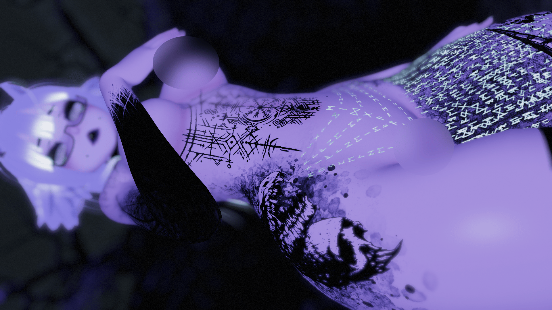 Hel's Mantle Tattoo Set