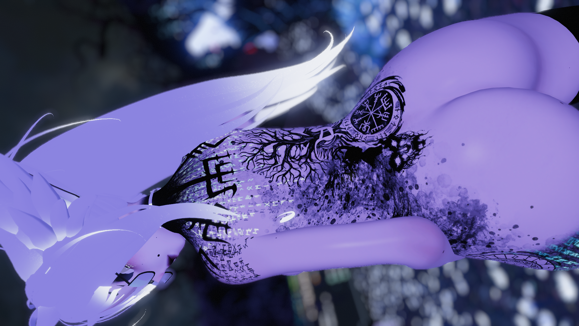 Hel's Mantle Tattoo Set